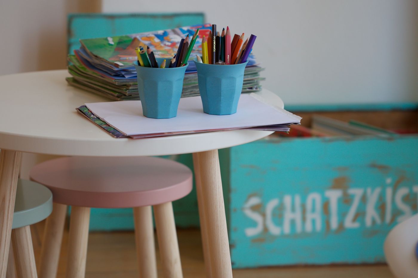 Wartezimmer für Kinder Kieferorthopäde KFO am Grindel